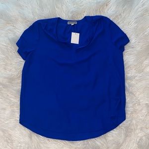 NWT Pleione Royal Blue Top